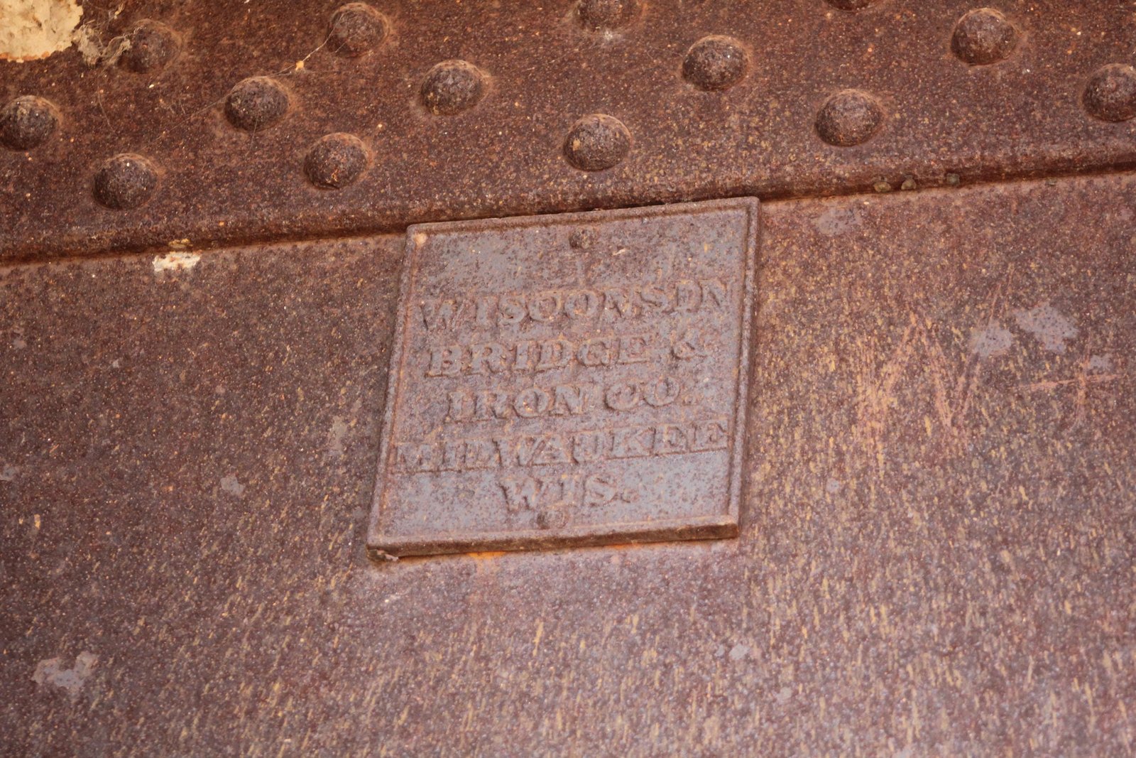 Plaque, east span (span #1)
